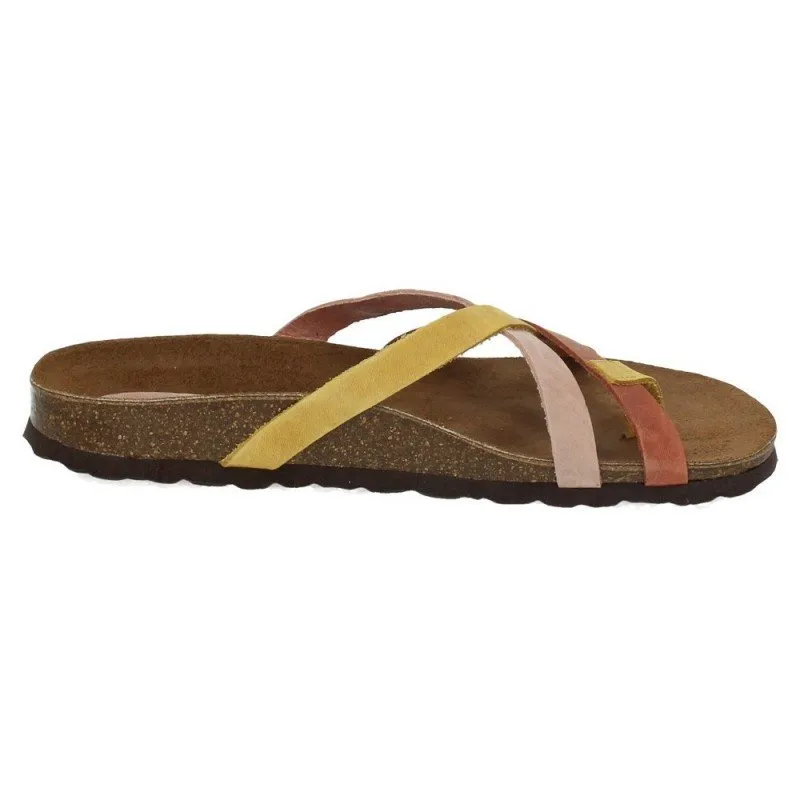 7113 CHANCLAS INTERBIOS COLOR SALMON