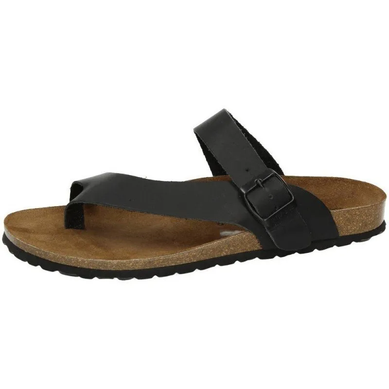 9511 SANDALIAS INTERBIOS COLOR NEGRO