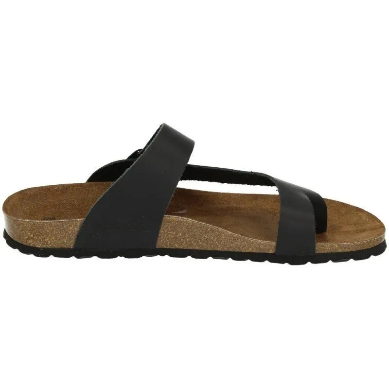 9511 SANDALIAS INTERBIOS COLOR NEGRO