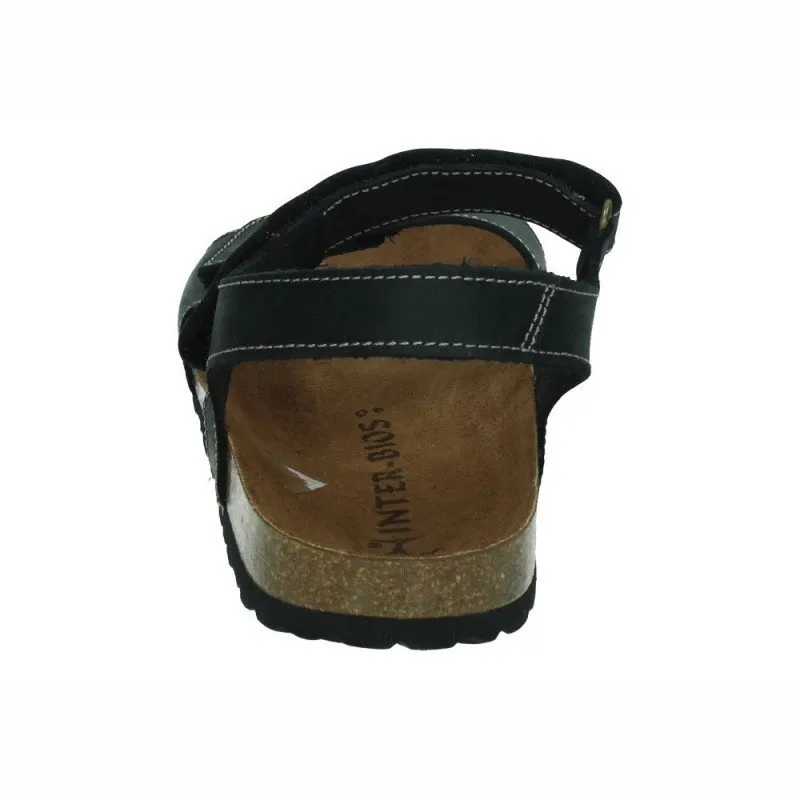 9536 INTERBIOS 2 VELCROS COLOR NEGRO