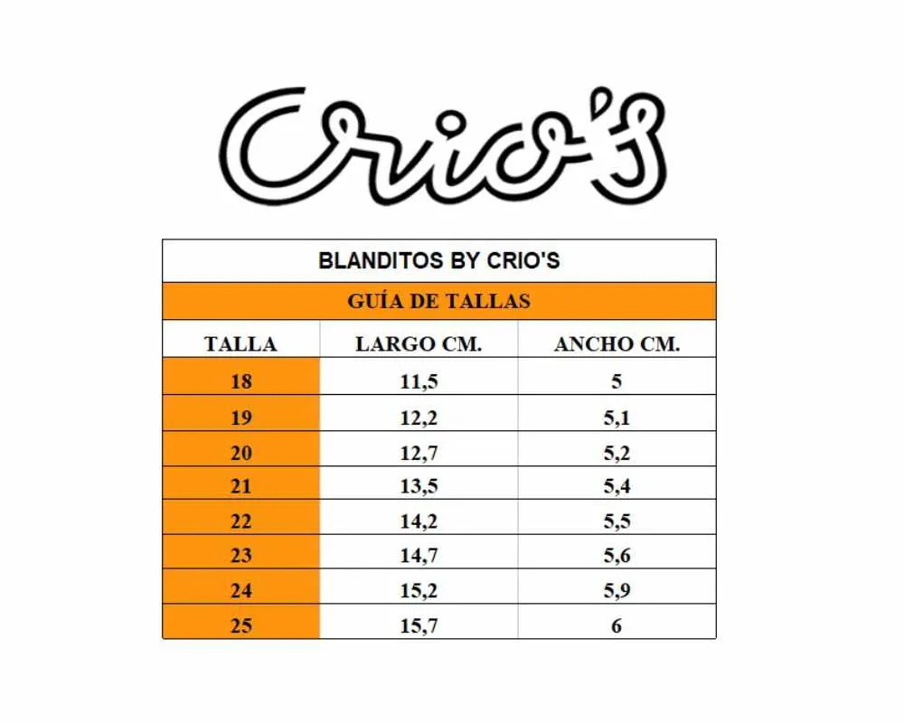 Blanditos by Crio’s Deportivas Respetuosas Carlo Baby Rosa