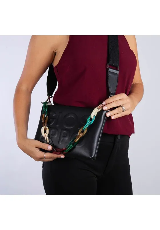 Bolso bandolera pequeña GIOSEPPO nocatee negro