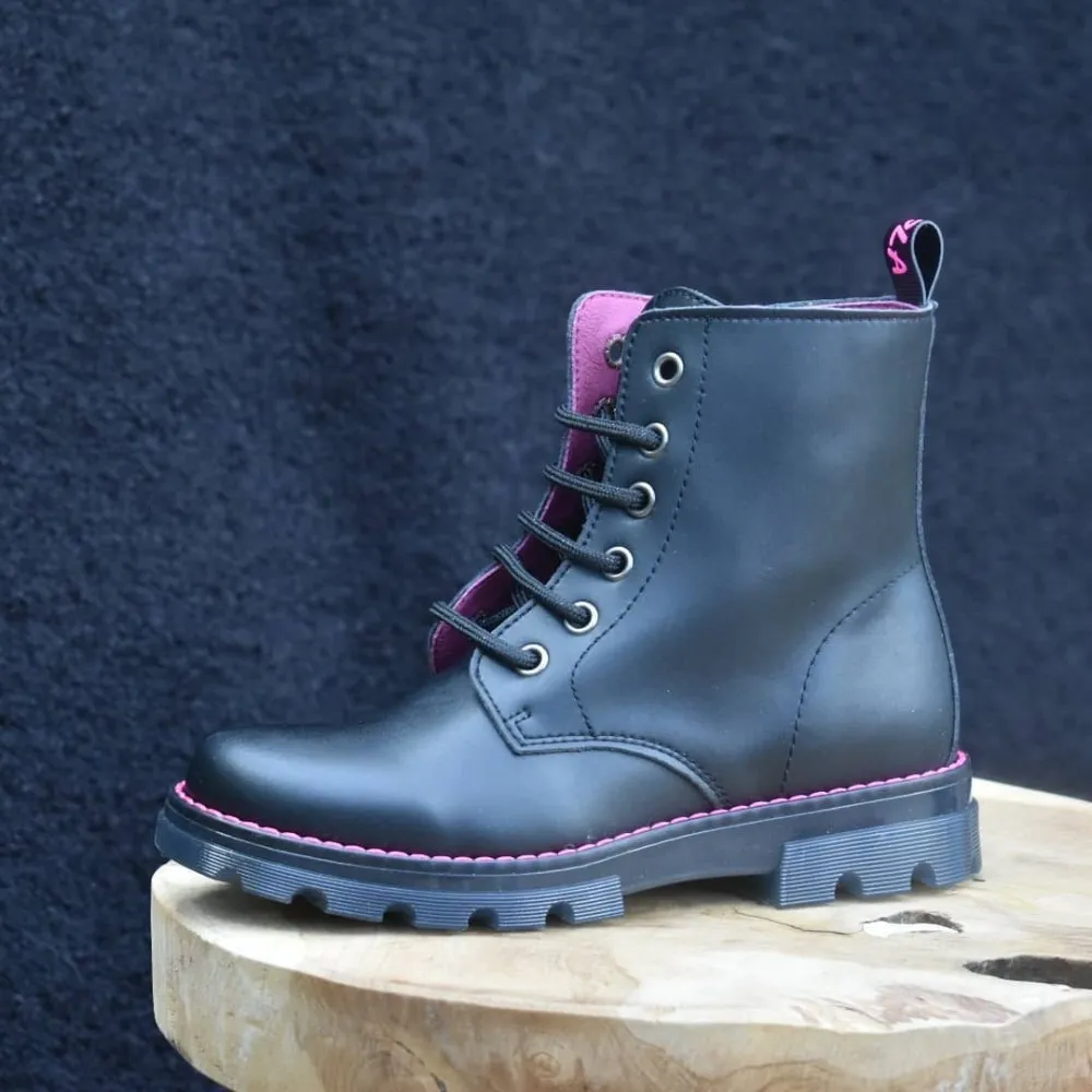 Bota militar de piel Pablosky 847110