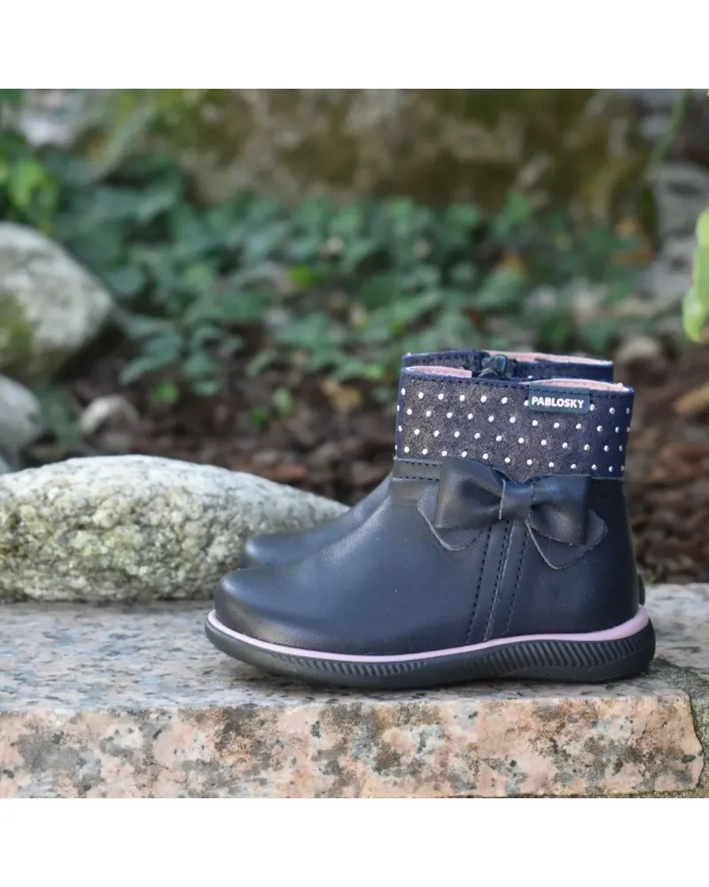 Bota piel PABLOSKY 041525 azul