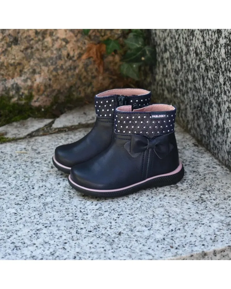Bota piel PABLOSKY 041525 azul