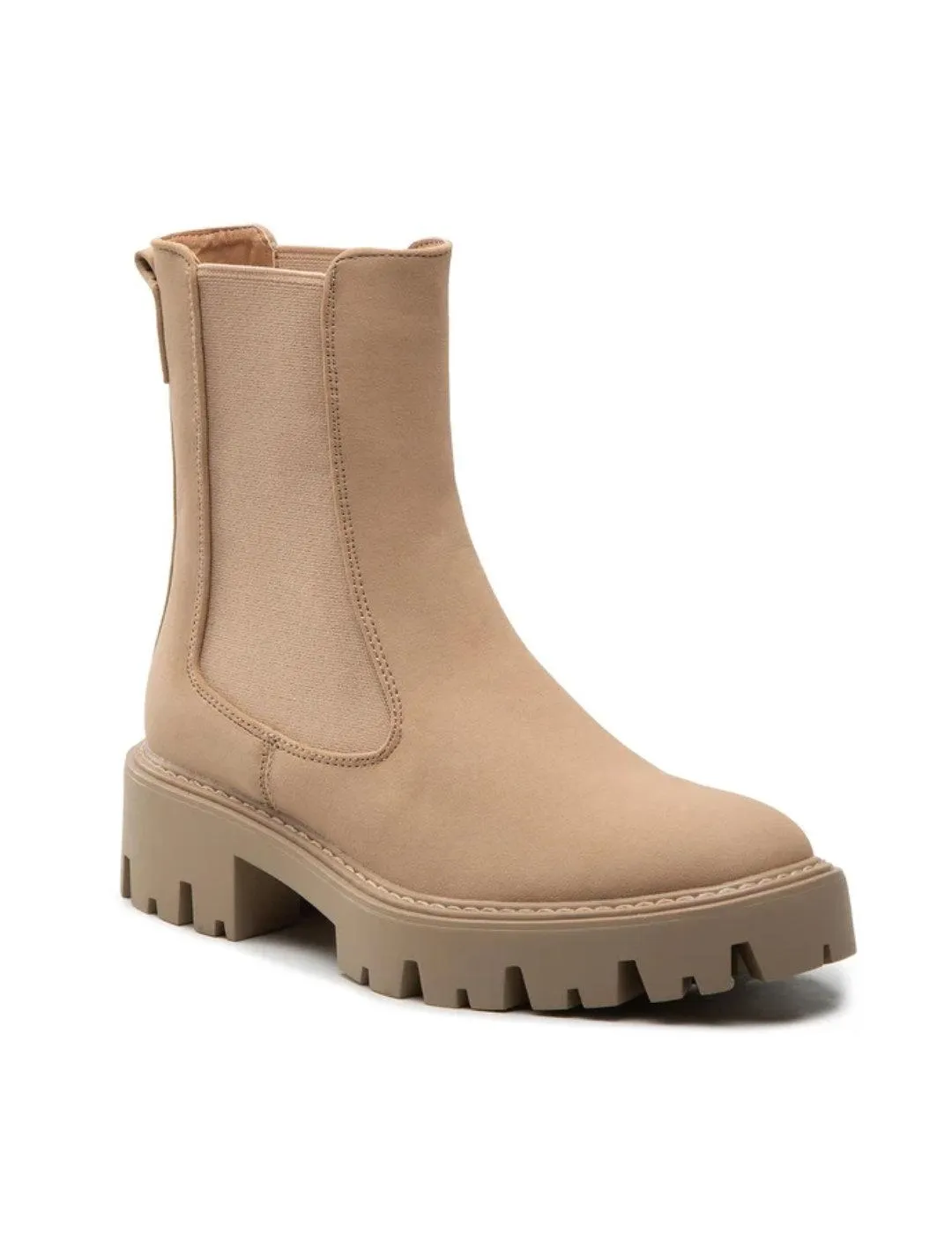 BOTAS ONLY BETTY NOOS BEIGE PARA MUJER&