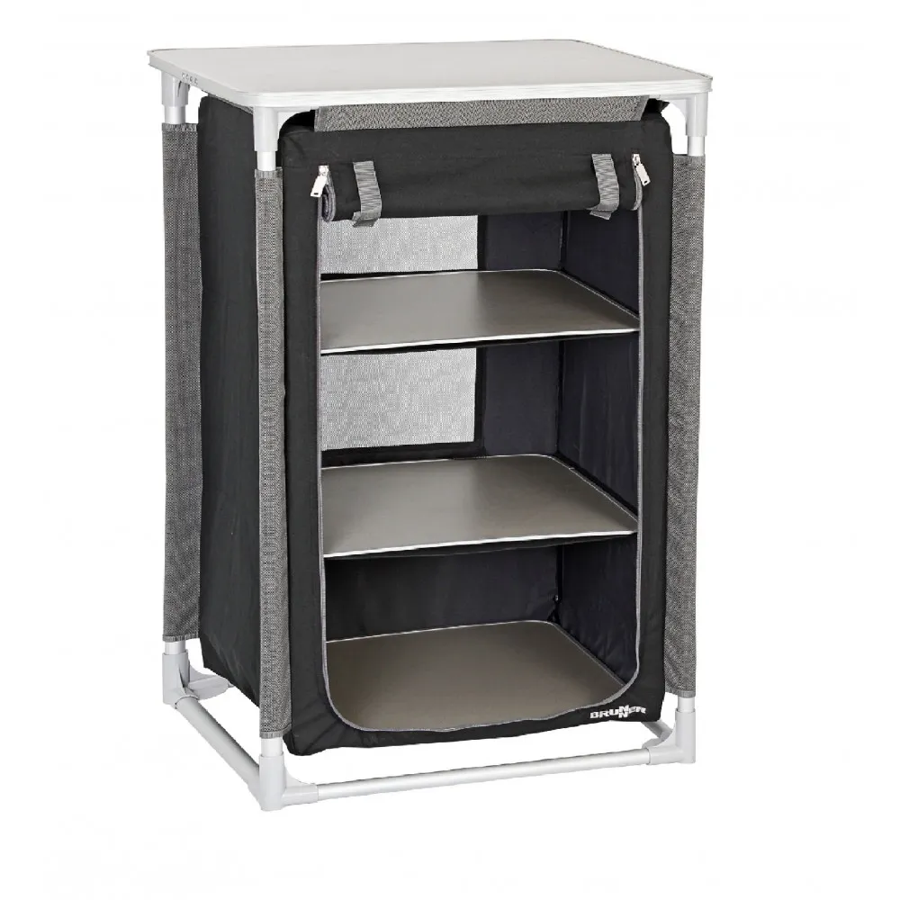 BRUNNER AZABACHE LS 3 ESTANTES   ARMARIO DE CAMPING DESMONTABLE