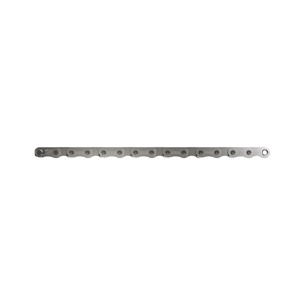 CADENA SRAM 120 ESLABONES 12P. CNFORCE D1 AXS FLATTOP CON POWER LOCK PLATA 00.2518.038.001