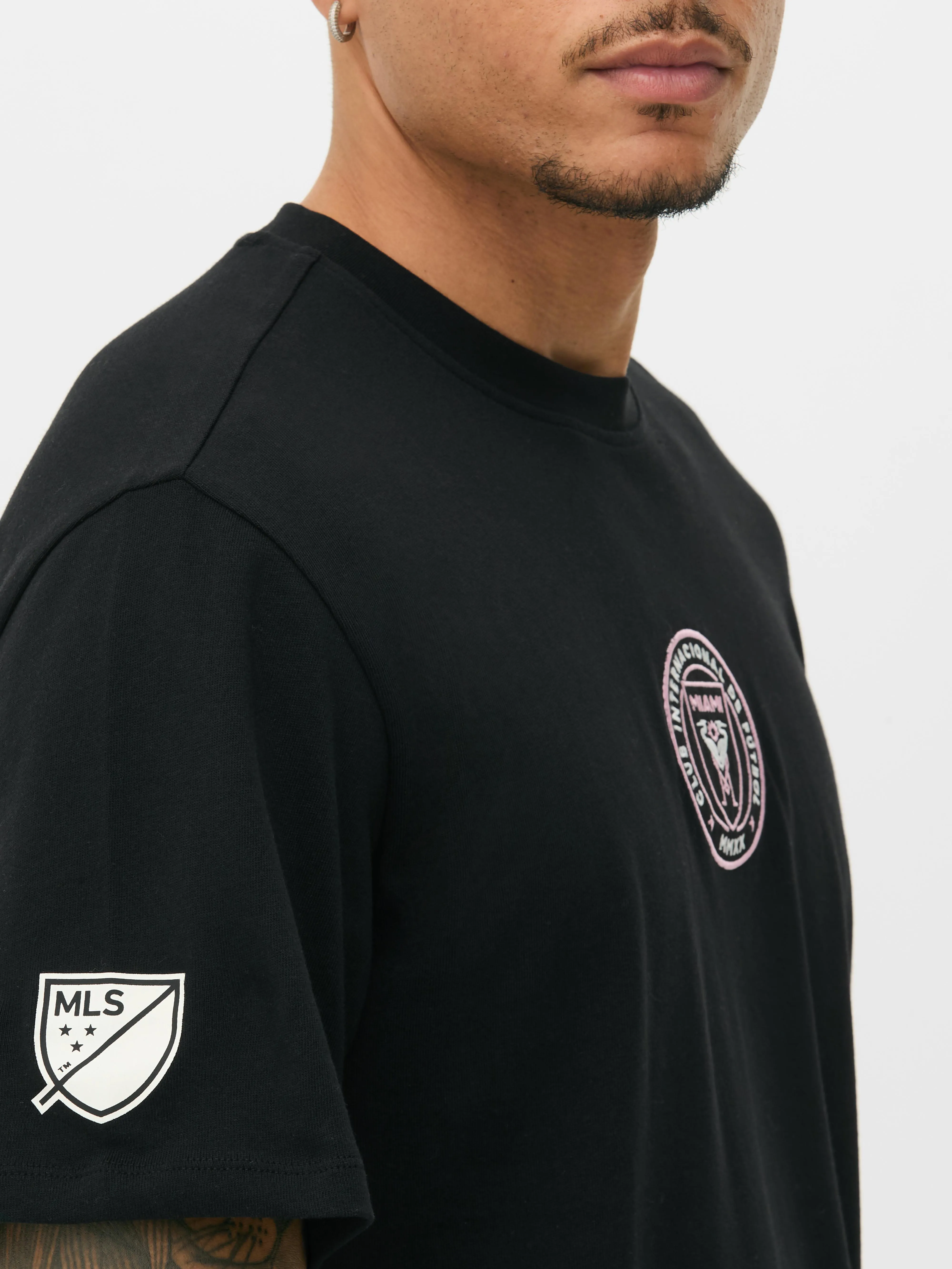 Camiseta bordada del Inter Miami