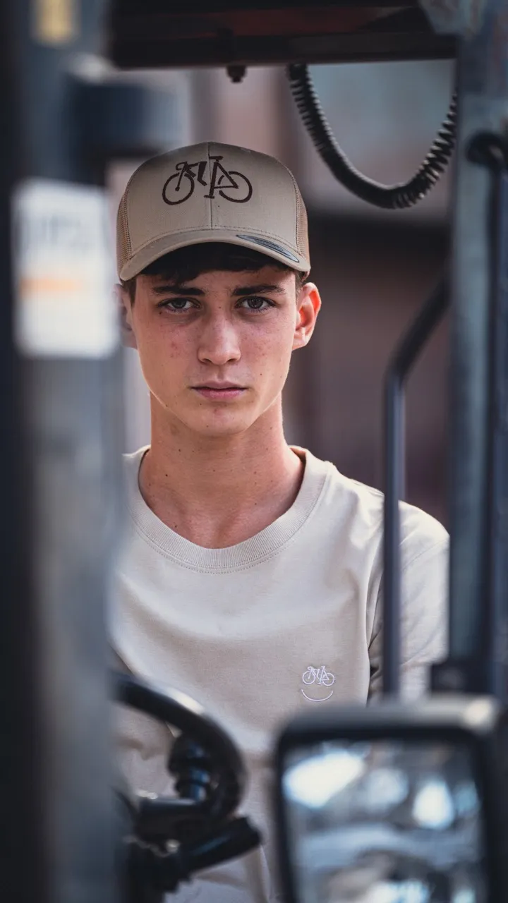 Chela Clo – Gorra Trucker beige brown