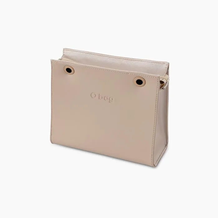 Cuerpo arena metal tejido sintético con cremallera O bag double