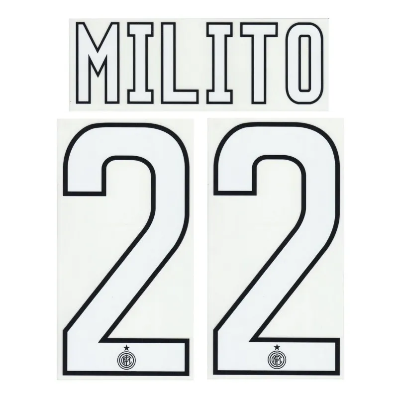 El Inter "8 Palacio" Kit de Jersey nombre y número de 2013/14