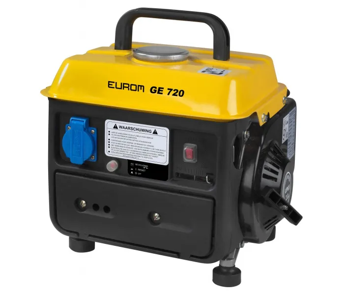 EUROM GE720 GENERADOR PORTáTIL 1,6 KW  720 VATIOS