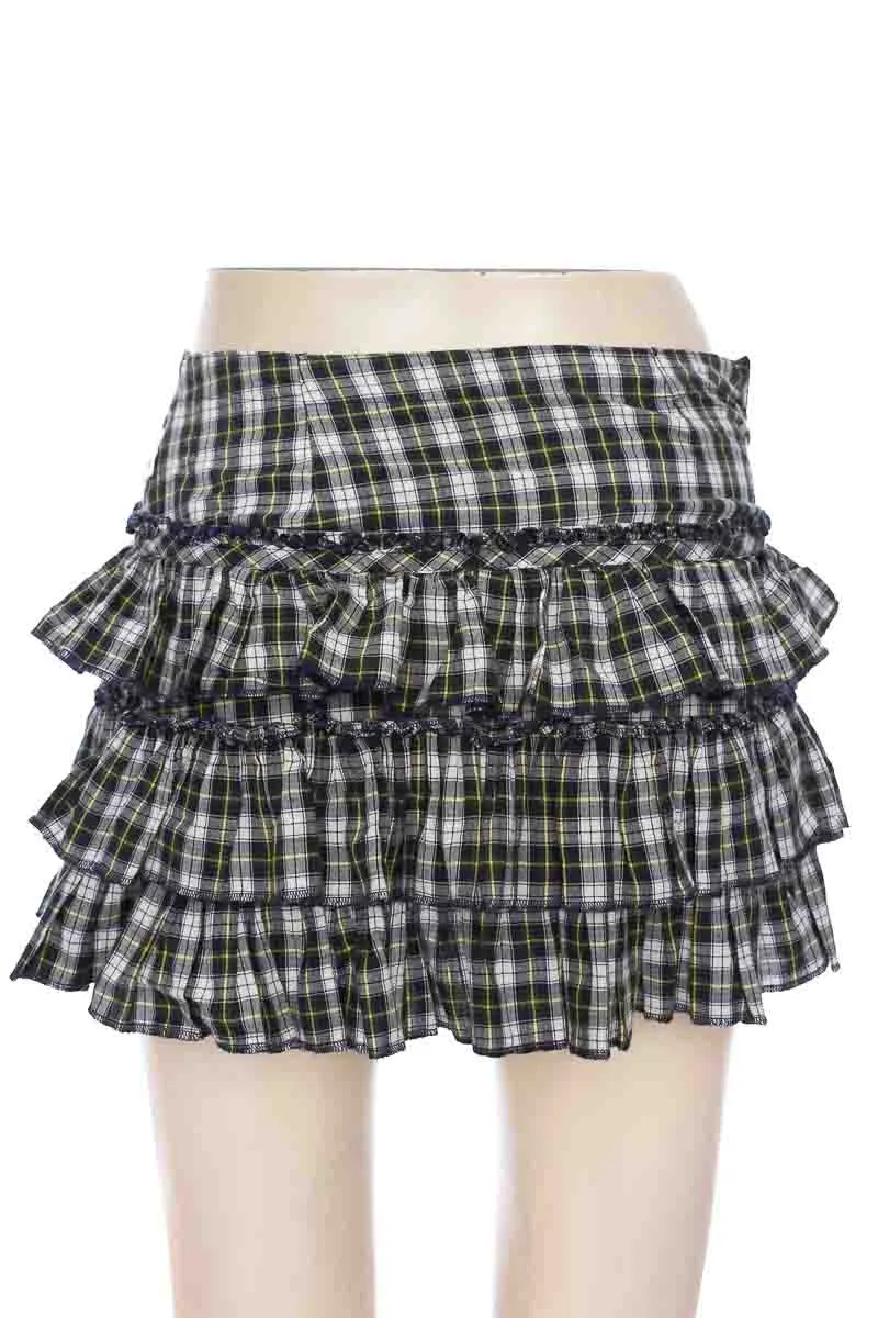 FALDA COLOR VERDE  GEF