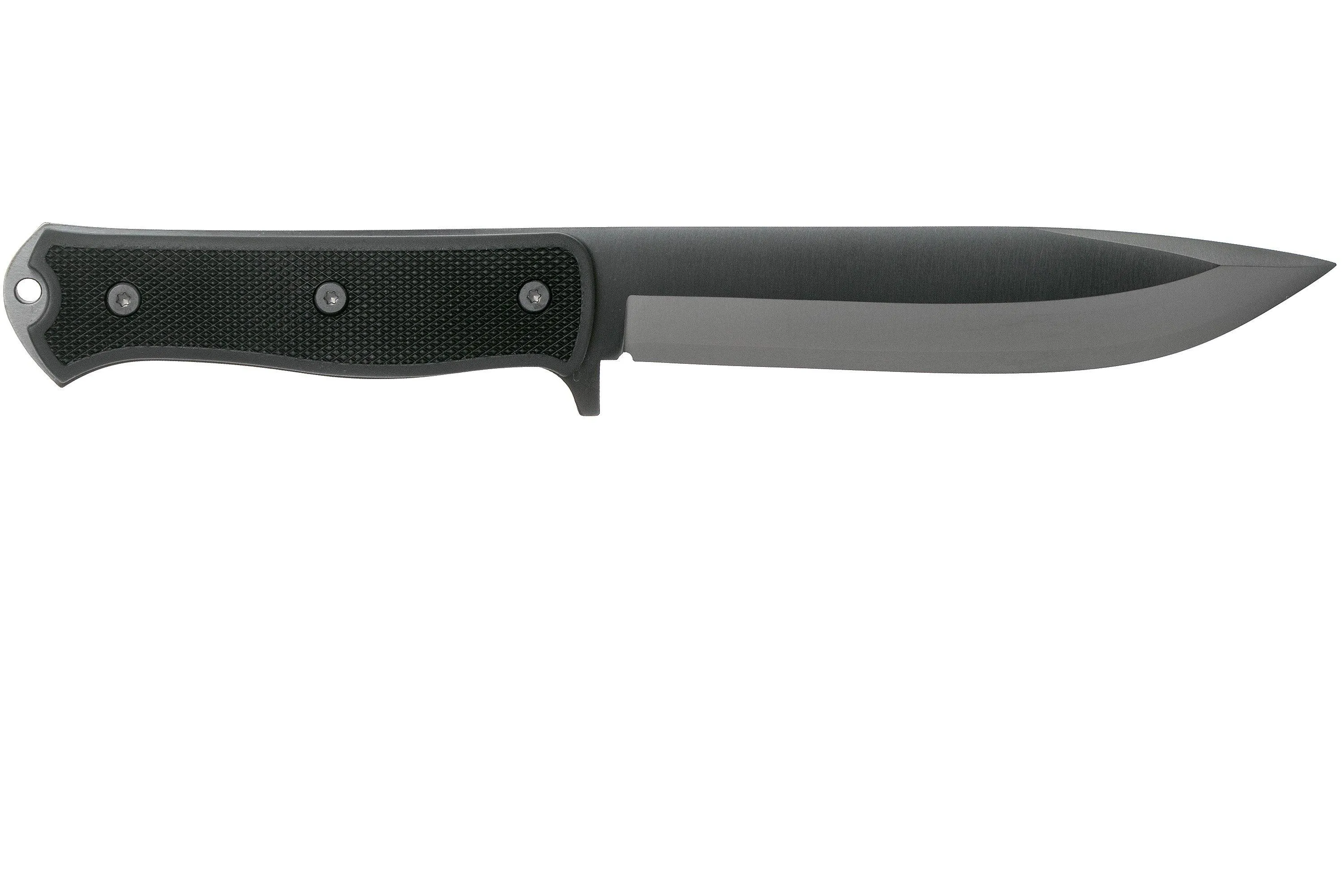 Fällkniven A1xb Expedition Knife, Black, cuchillo de exterior