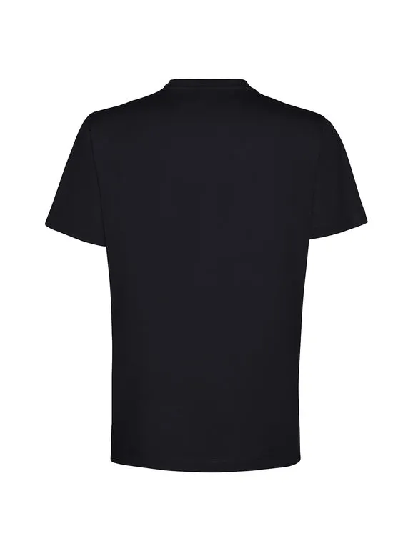 Geox Camiseta de hombre de algodón de manga corta