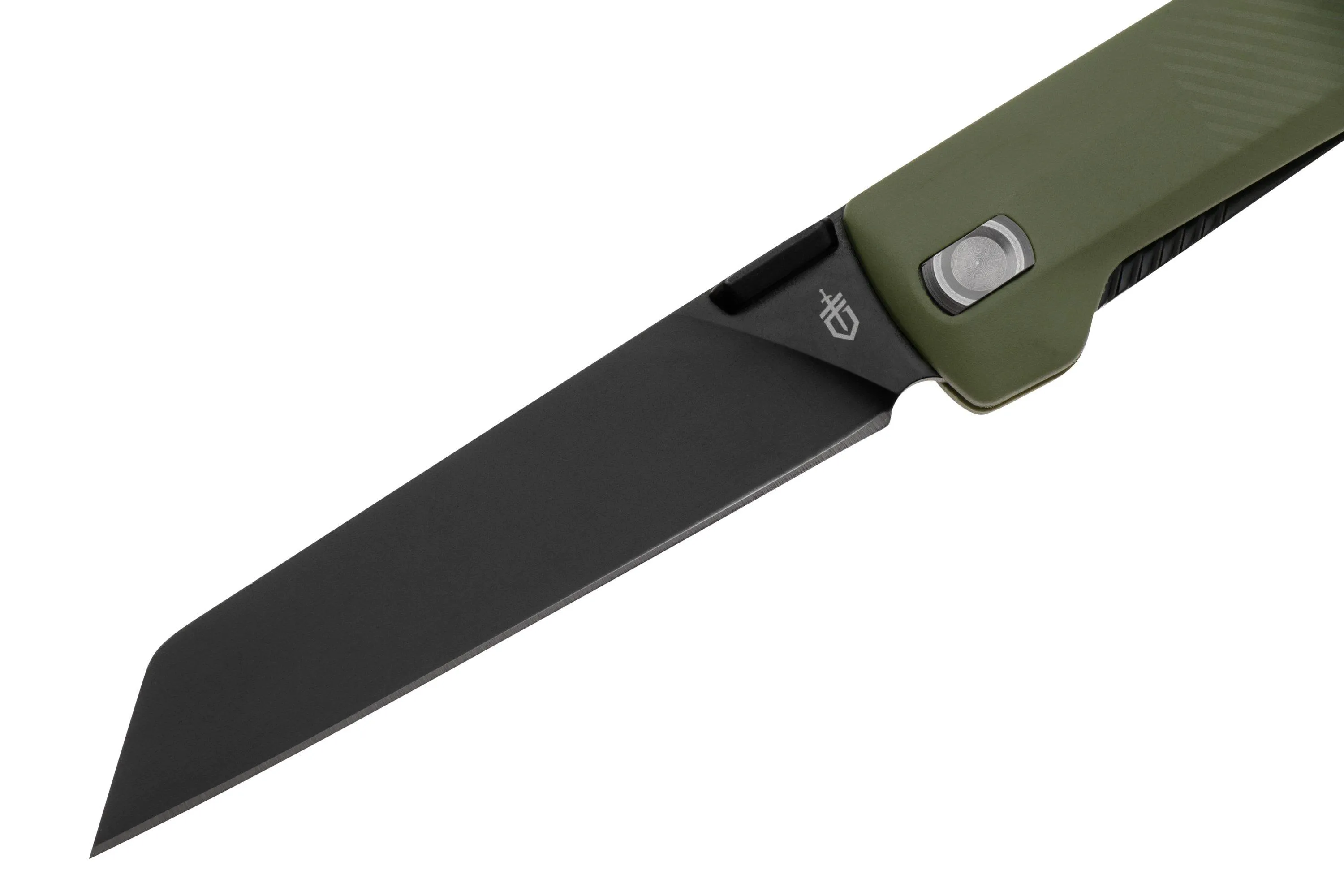 Gerber Pledge 1067525 Stainless, Lichen Green FRN, navaja
