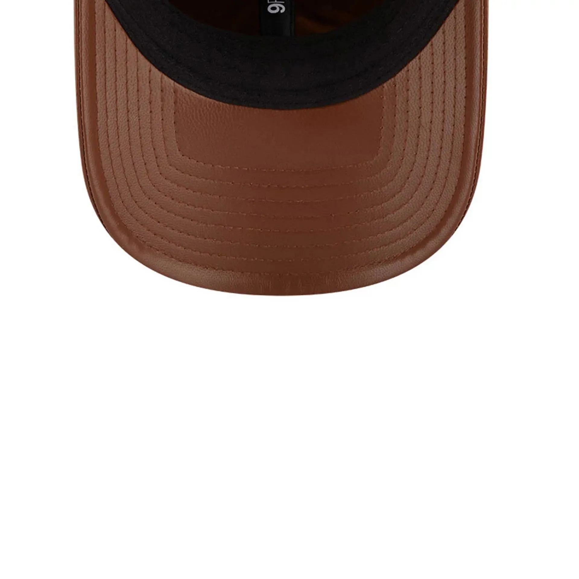 Gorra ajustable New York Yankees MLB Leather Dark Brown 9FORTY