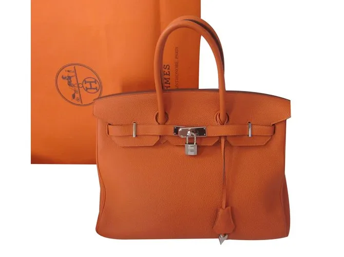 Hermès Birkin 35 Naranja 