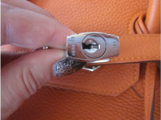 Hermès Birkin 35 Naranja 
