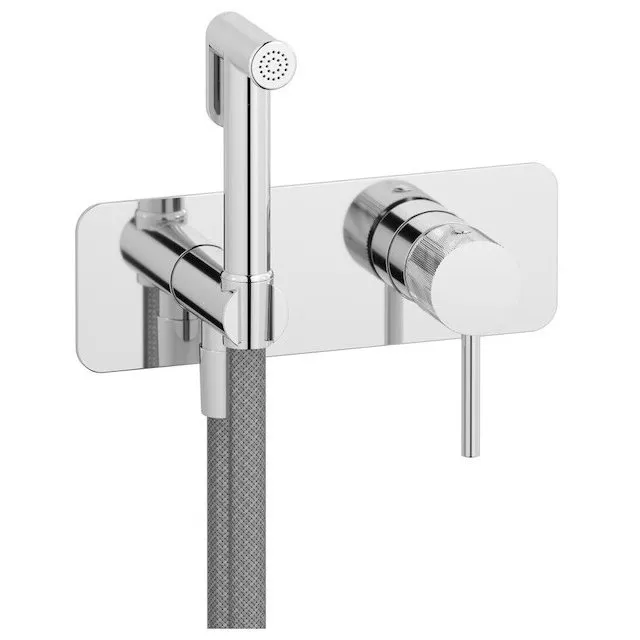 IB RUBINETTERIE INDUSTRIA LAVABO HIGIÉNICO CON MEZCLADOR INTEGRADO CROMADO