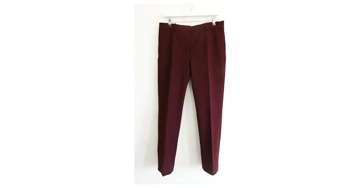 Joseph Coleman pantalones capri de cady ajustados Ciruela 