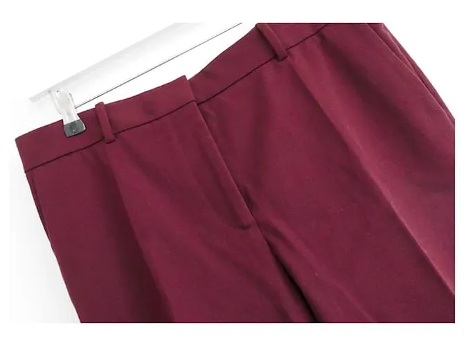 Joseph Coleman pantalones capri de cady ajustados Ciruela 