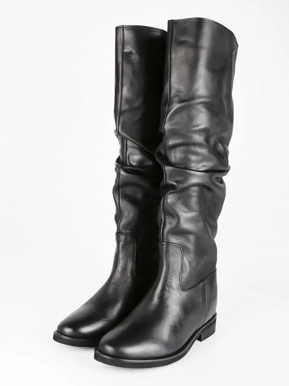 MADE IN ITALY  DOLCE MODA BOTAS DE PIEL PARA MUJER