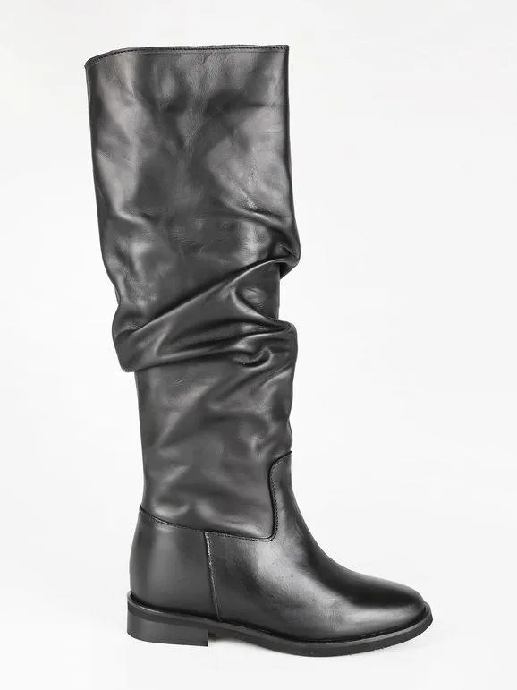 MADE IN ITALY  DOLCE MODA BOTAS DE PIEL PARA MUJER