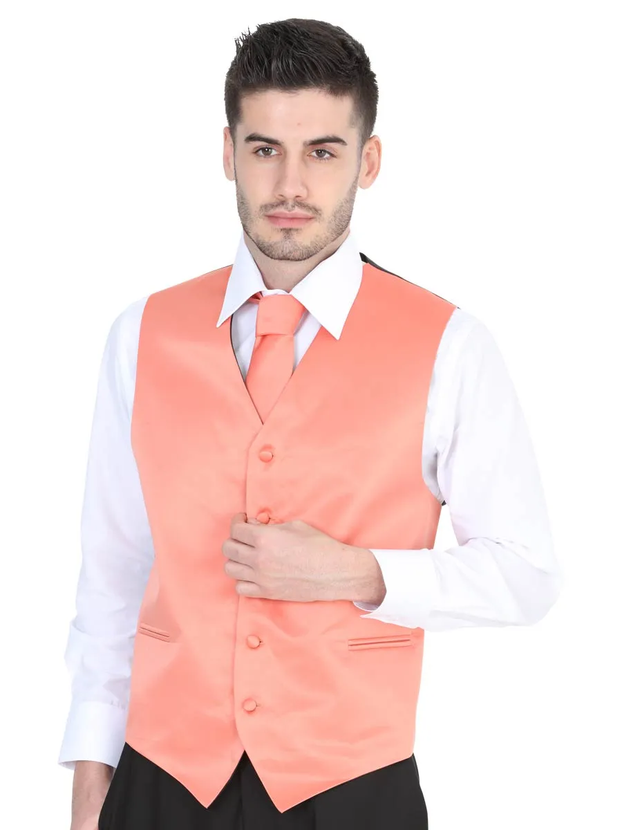MEN'S DRESS VEST 'EL GENERAL' CORAL40322