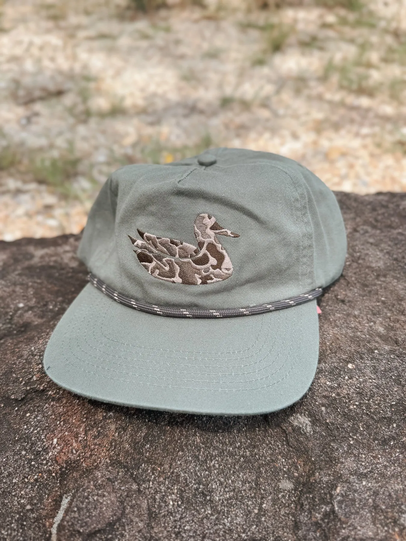 MEN'S SOUTHERN MARSH ENSENADA ROPE HAT  CAMO DUCK