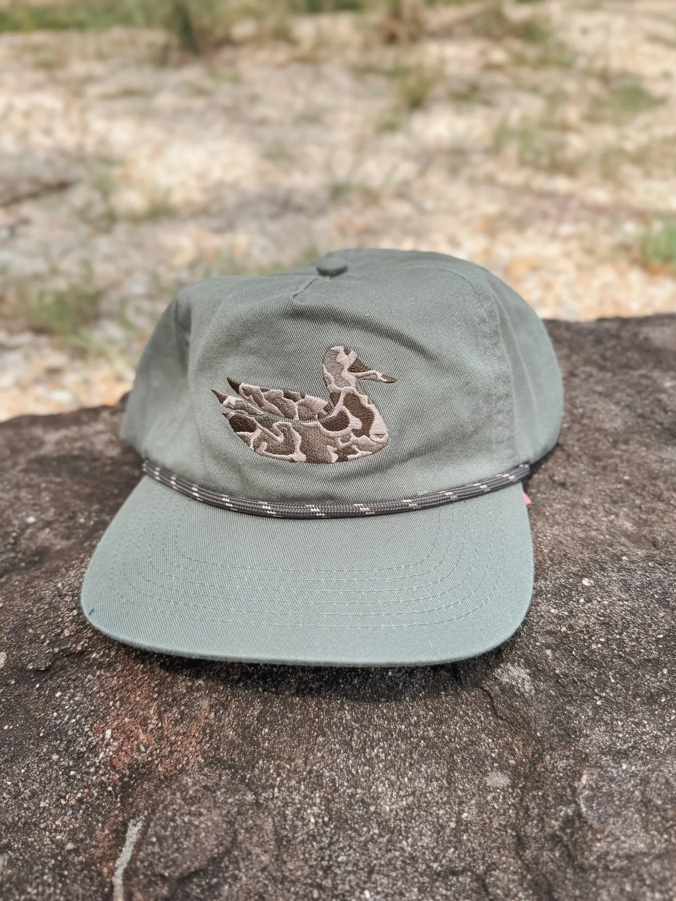 MEN'S SOUTHERN MARSH ENSENADA ROPE HAT  CAMO DUCK
