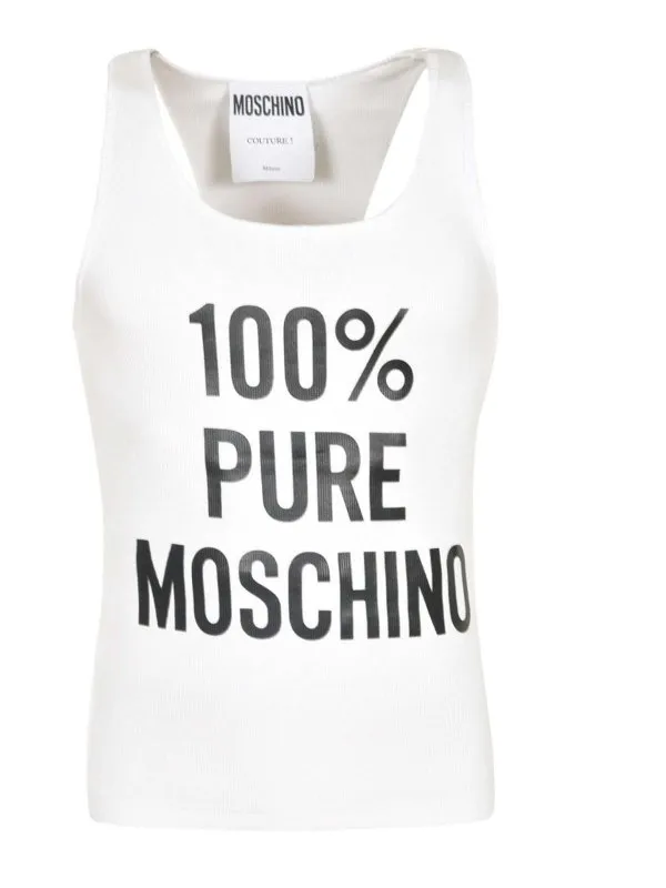 MOSCHINO CAMISETA  NEGRO