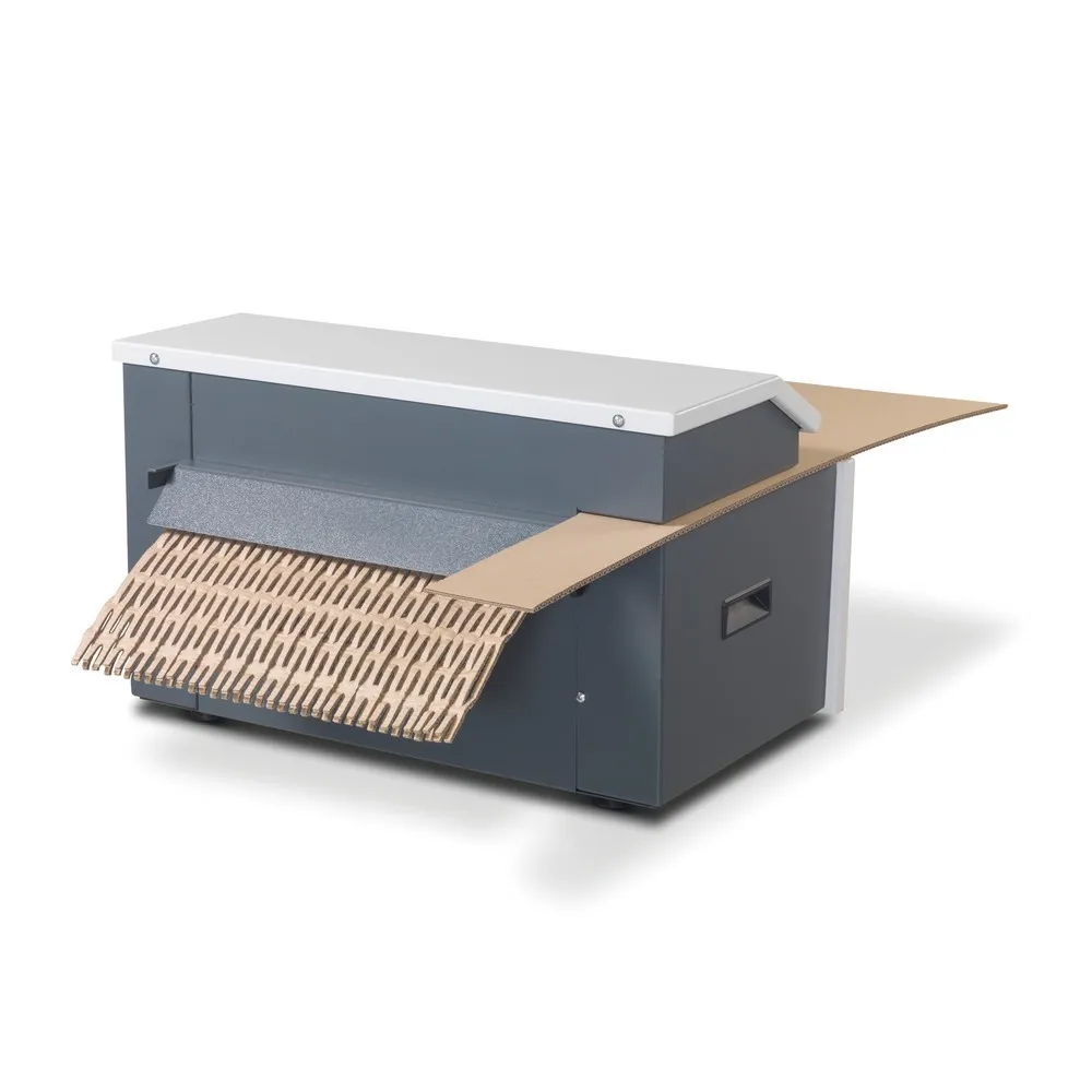 Máquina de acolchado y embalaje HSM ProfiPack C400, equipo de mesa