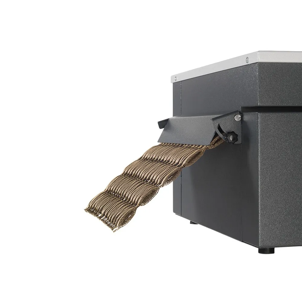 Máquina de acolchado y embalaje HSM ProfiPack C400, equipo de mesa