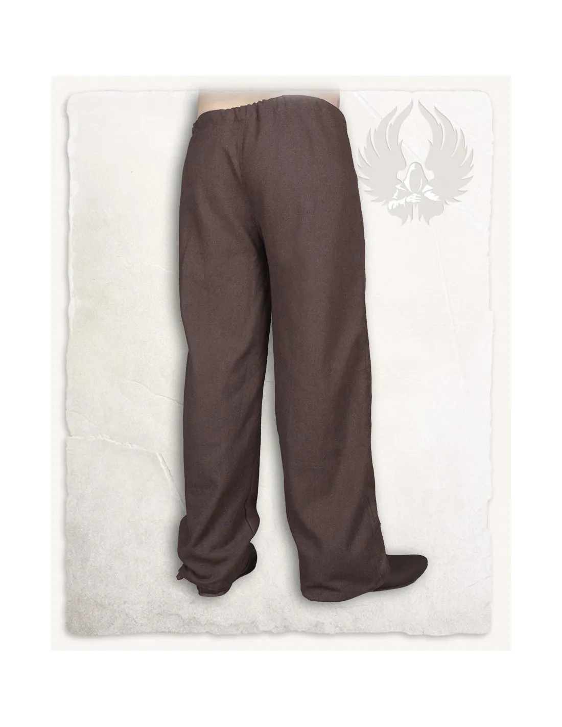 Pantalones medievales en algodón marrón modelo Kasimir