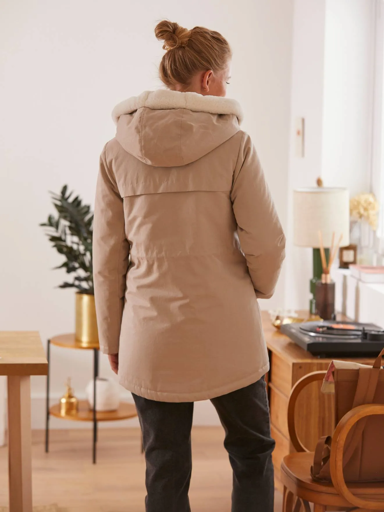 Parka evolutiva para embarazo y postparto