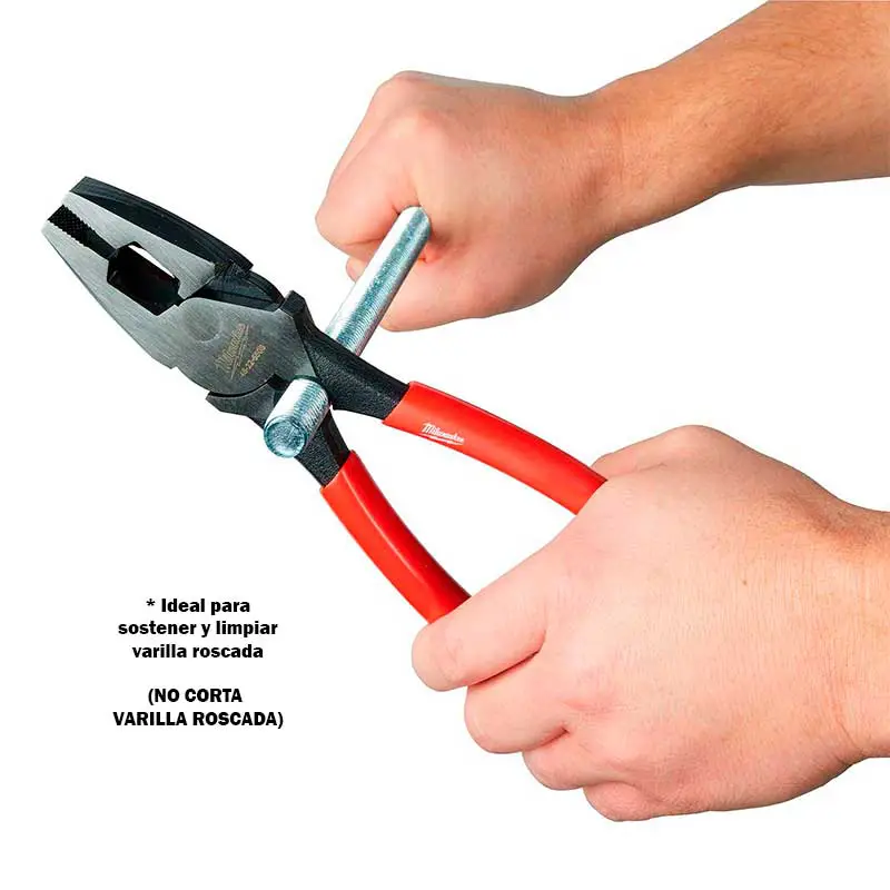 PINZA MILWAUKEE 48226503 PARA ELECTRICISTA 9PUL