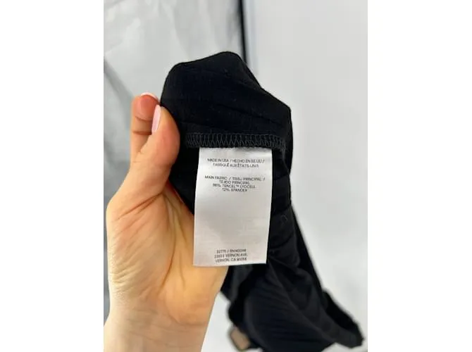 Reformation REFORMA Vestidos T.Internacional L Sintético Negro 