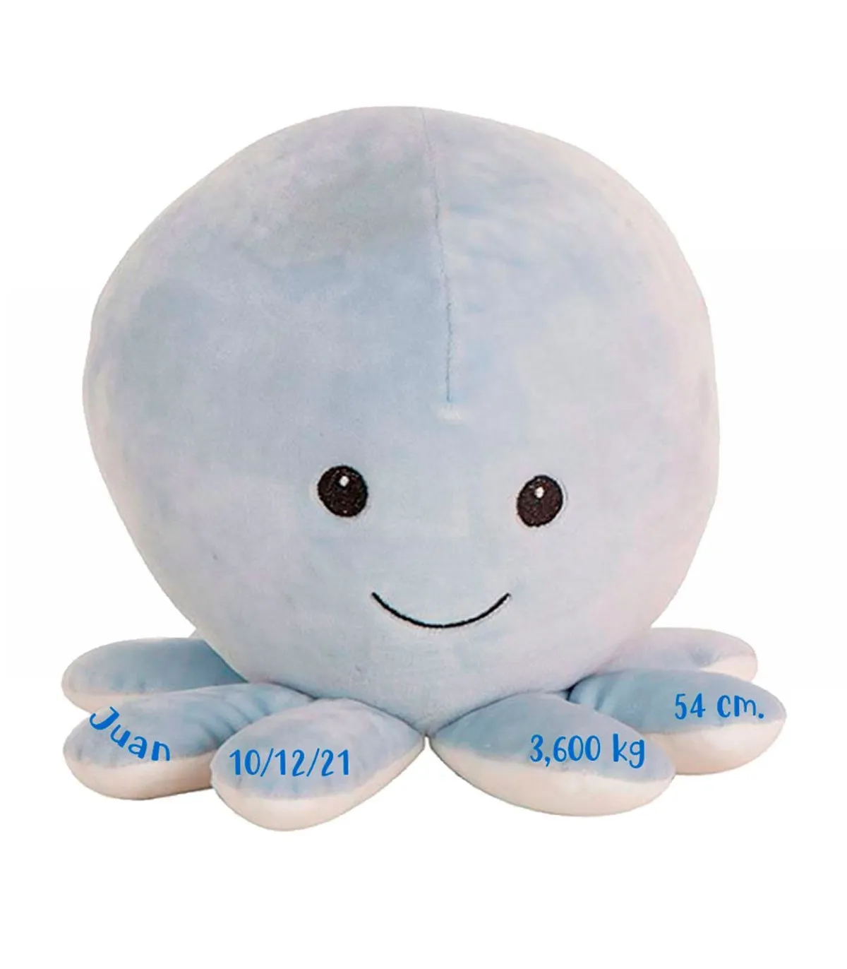 Regalo Recién Nacido Pulpo Personalizado