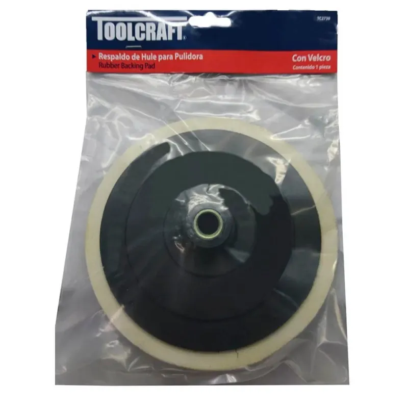 Respaldo pulidora tipo velcro7" TC2730 Toolcraft