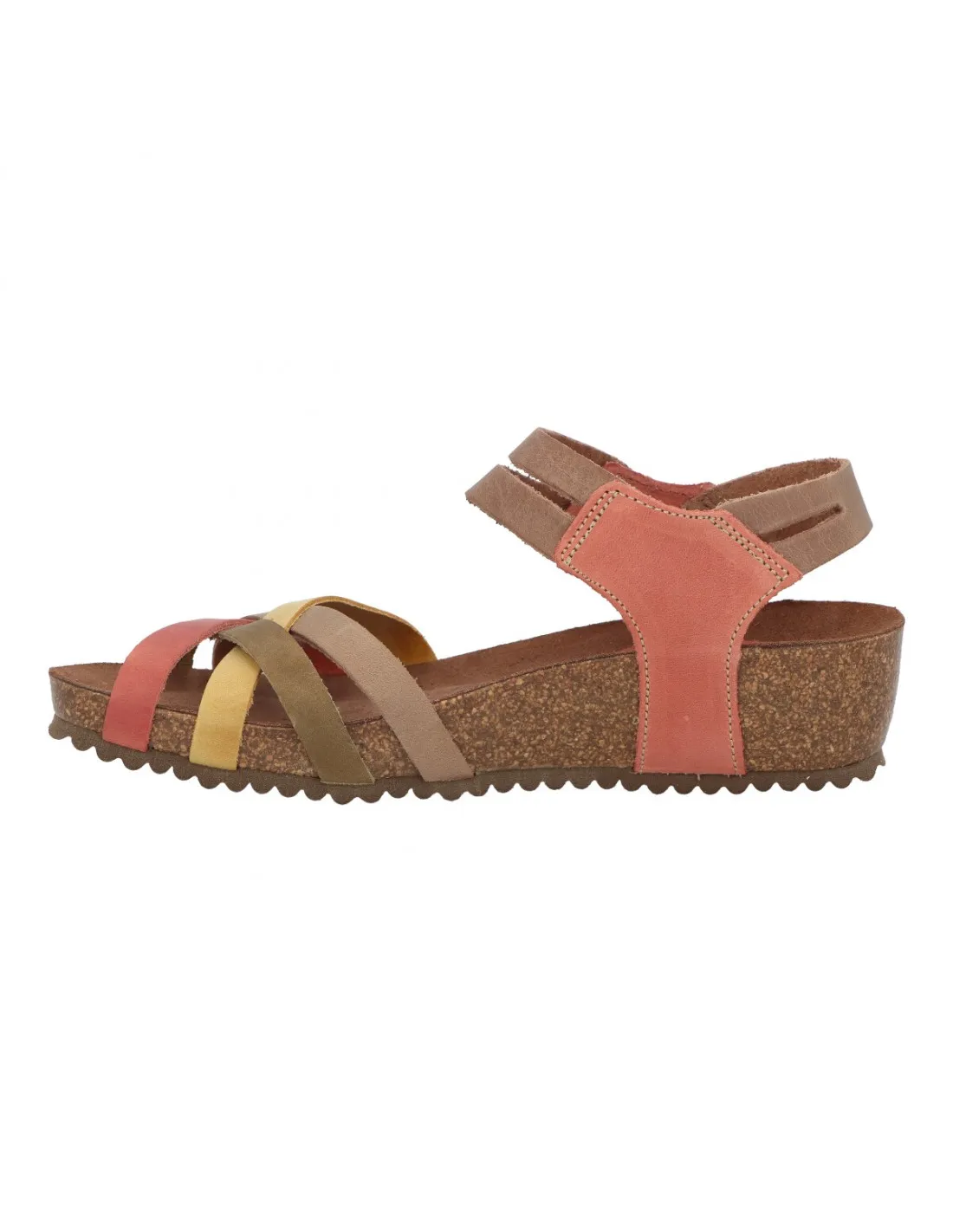 SANDALIA BIO VELCRO MUJERINTER BIOS5338