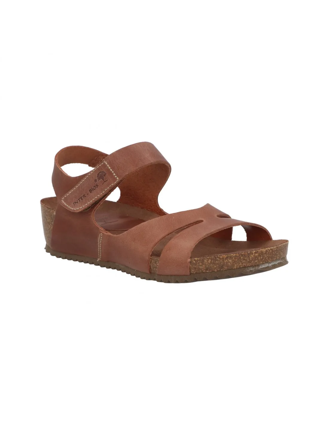 SANDALIA BIO VELCRO MUJERINTER BIOS5368