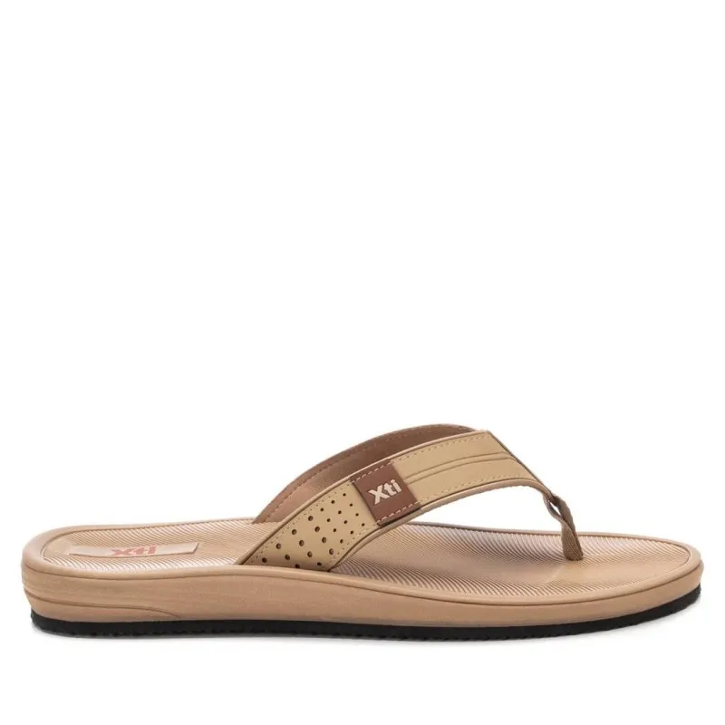 Sandalia de hombre XTI 143347 Taupe