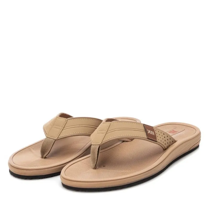 Sandalia de hombre XTI 143347 Taupe