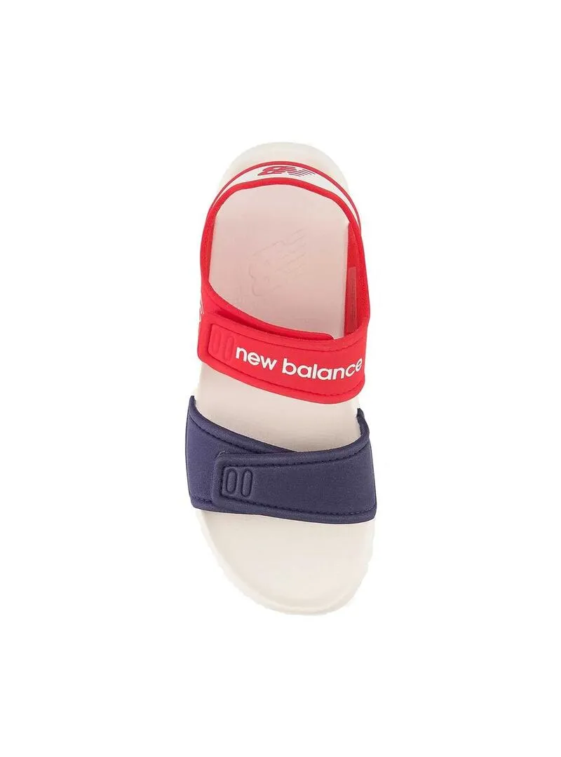 Sandalia Niño New Balance S123 Rojo/Azul