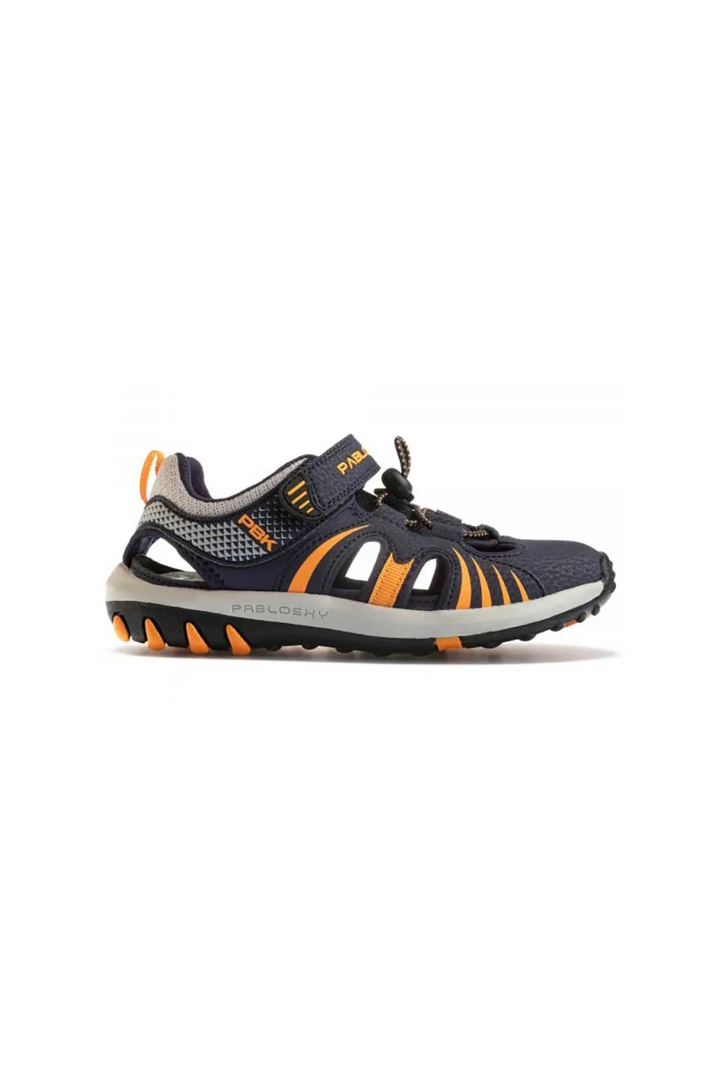 Sandalia Pablosky 973720 navy orange