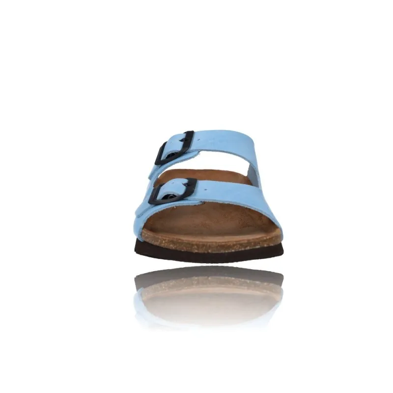 SANDALIAS BIOS CON HEBILLAS PARA MUJER DE INTERBIOS 7206MM