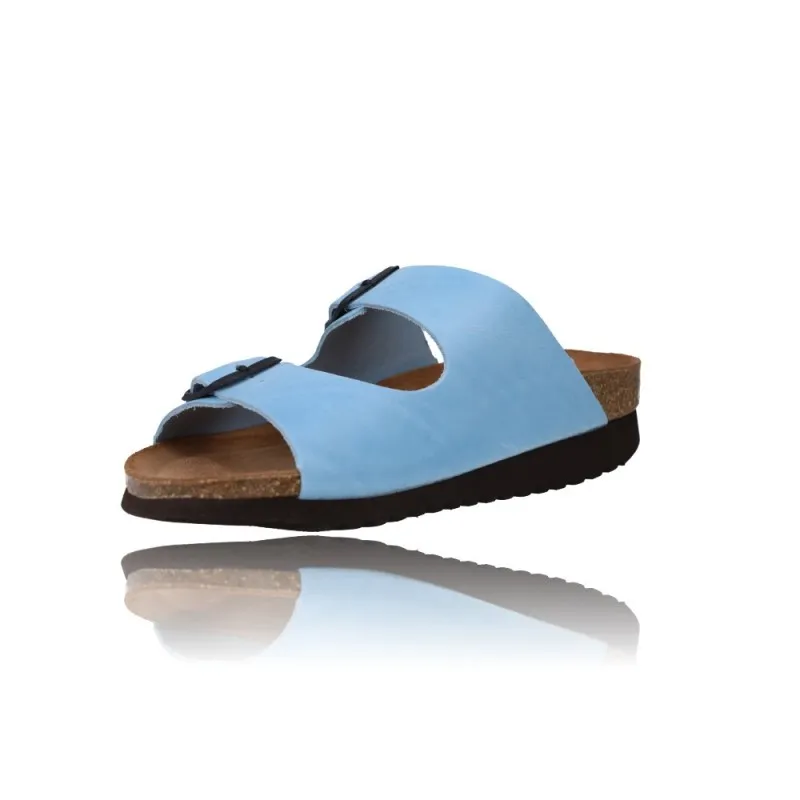 SANDALIAS BIOS CON HEBILLAS PARA MUJER DE INTERBIOS 7206MM
