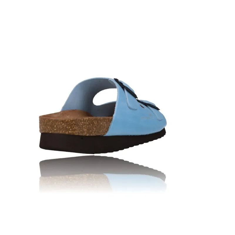 SANDALIAS BIOS CON HEBILLAS PARA MUJER DE INTERBIOS 7206MM
